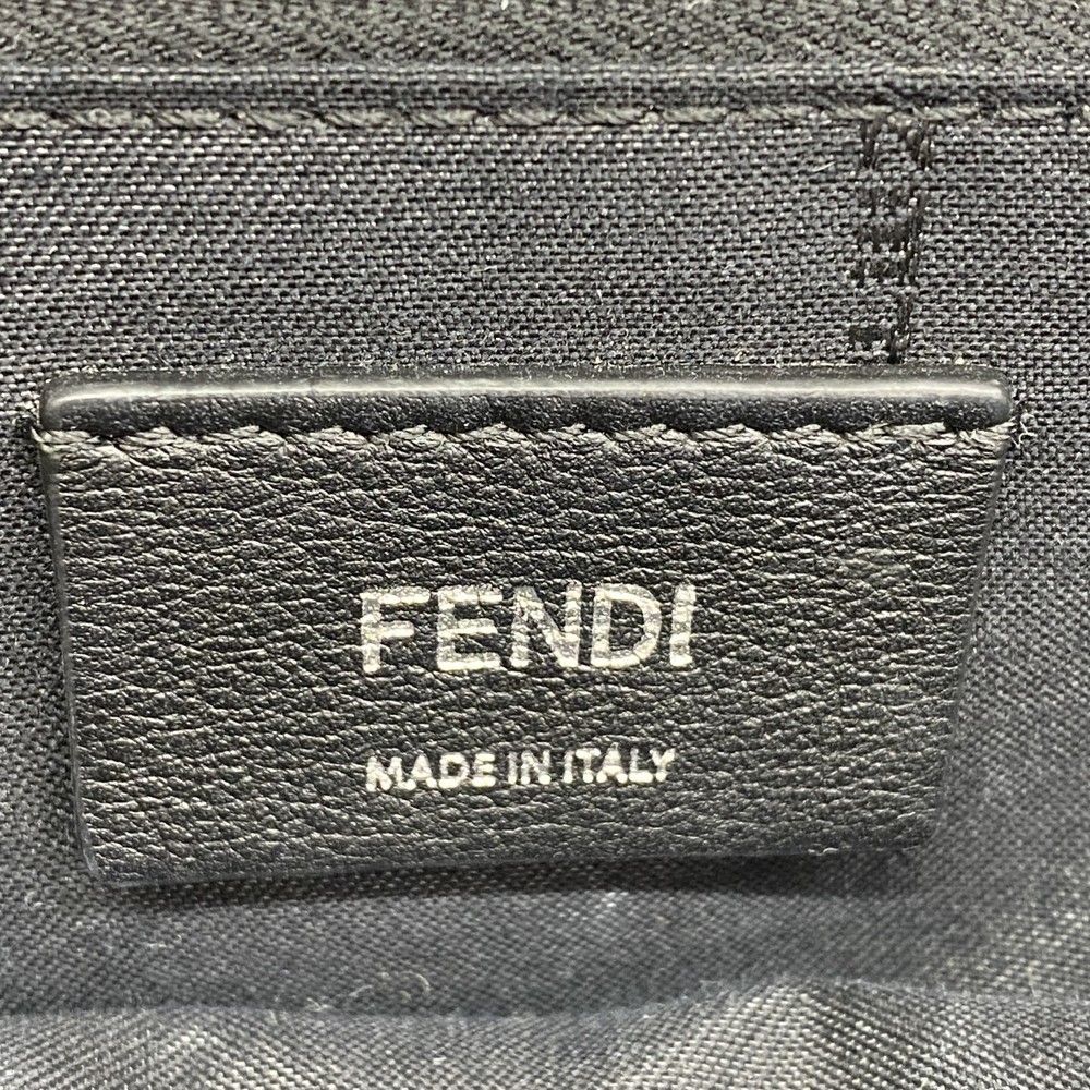 Fendi Leather Multicolor Rucksack Backpack Black - image 5